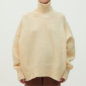 Babaa knit jumper no 17 in Natural